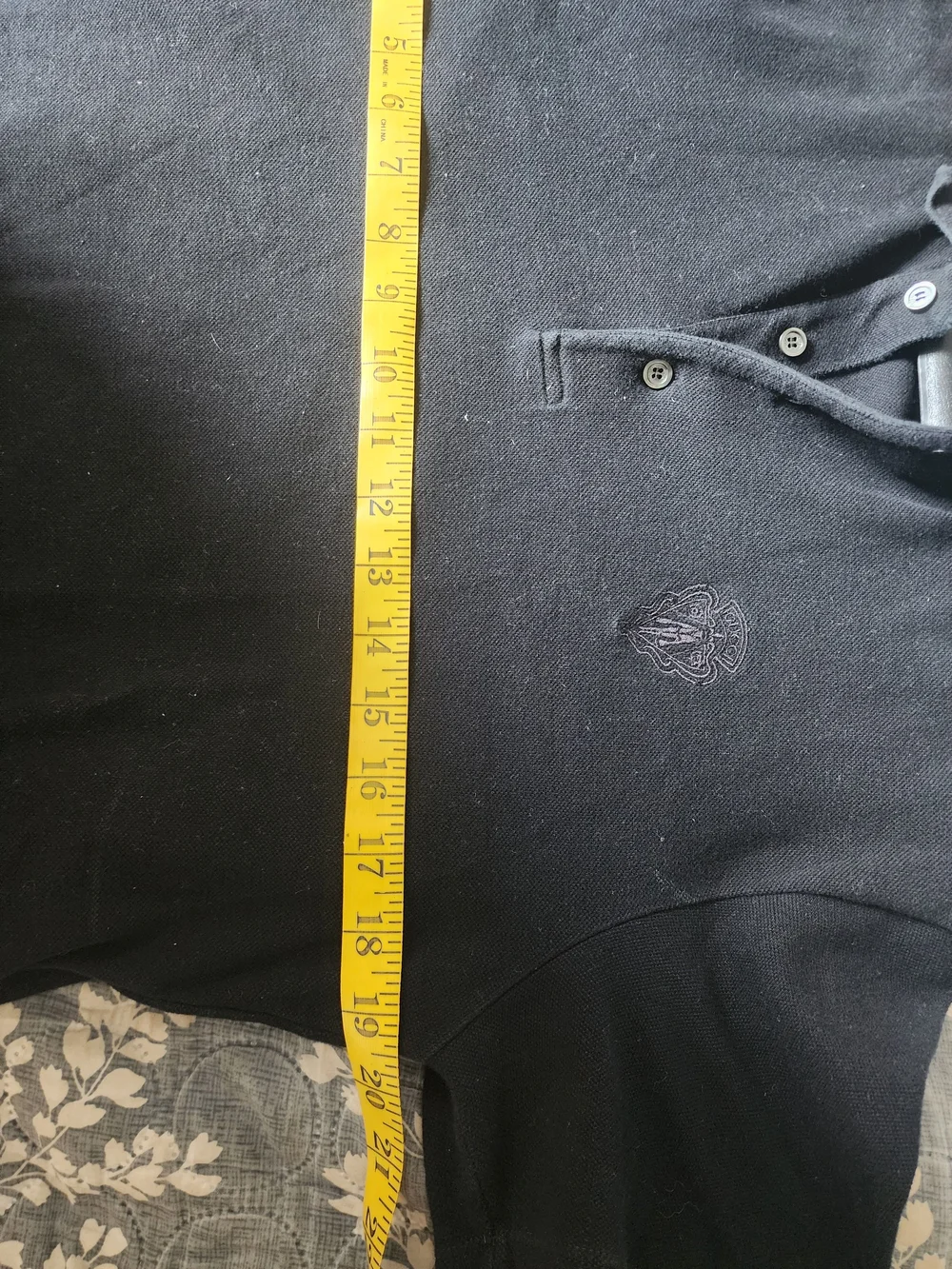 Gucci Black Polo Shirt